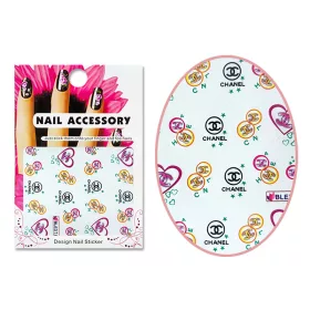 Acrylic effect sticker  BLE-0378 Love Chanel