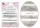 3D Acrylic Effect Sticker  HBJY003-S Silver Lace