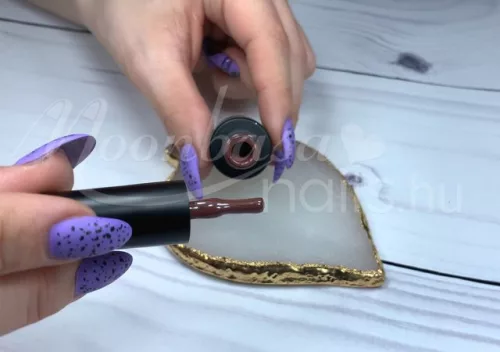 3step gel polish 4ml #080 Chestnut brown