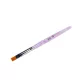 Flat gel brush  Z004-10 Light purple