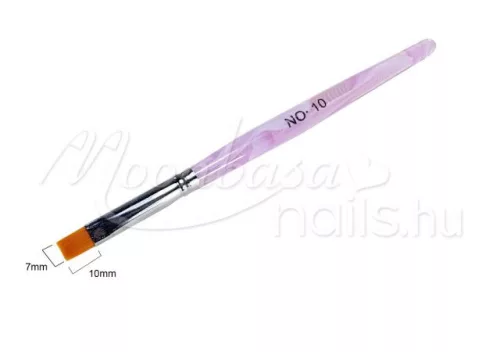 Flat gel brush  Z004-10 Light purple