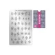 Stamping plate - Moyra  #077 Blossometry