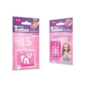 Girls' template set, 15 pieces  #501065 
