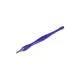 Double-ended cuticle cutter   Purple