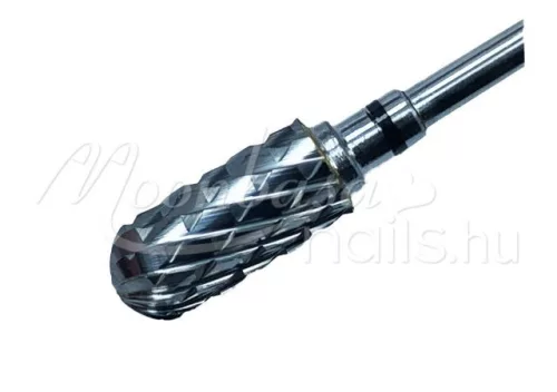 Carbide head for artificial nail filing  #025-2XC Grey cylinder