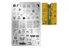 Stamping plate - Moyra  #83 Fall in love