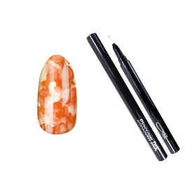 Blossom ink - Nail art brush 1ml #09 Orange red