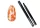 Blossom ink - Nail art brush 1ml #09 Orange red