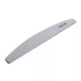 Curved file 150/180 #1051 Grey with pink centre