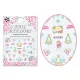 3D Acrylic Effect Sticker  E890 Neon Christmas