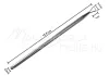 Gel polish remover metal tool  #038 