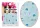 Acrylic effect sticker  BLE-1755 White Christmas