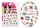 Acrylic effect sticker  BN-1393 Christmas greetings