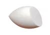 Drop-shaped cosmetic sponge  #311-W White