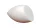 Drop-shaped cosmetic sponge  #311-W White