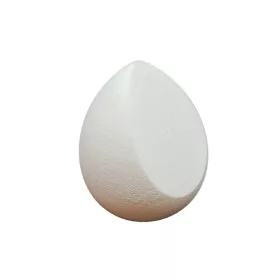 Drop-shaped cosmetic sponge  #313-W White