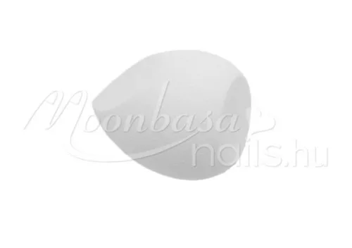 Drop-shaped cosmetic sponge  #313-W White
