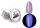 Fusion Acrylgel Luminous 5g #028 Purple