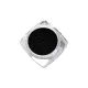 Candy colours glitter powder 3g #726 Black