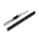 Gel brush with spatula  Z030 Black
