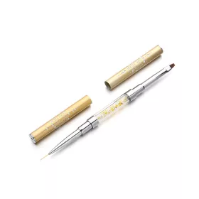 Double-ended gel brush  Z025-2 Gold