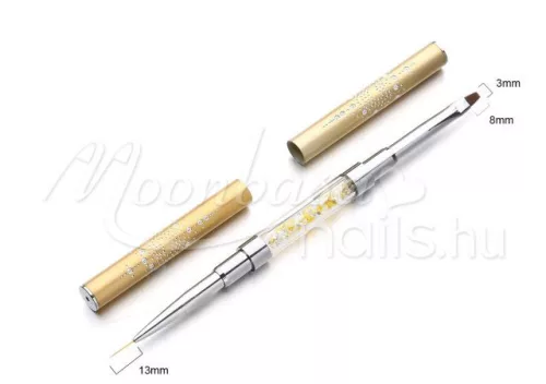 Double-ended gel brush  Z025-2 Gold
