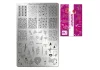 Stamping plate - Moyra  #088 Lovelove