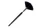 Fan makeup brush  #072 Silver