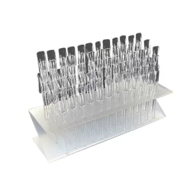 Nail art stand with 64 tips  #001-64 Transparent