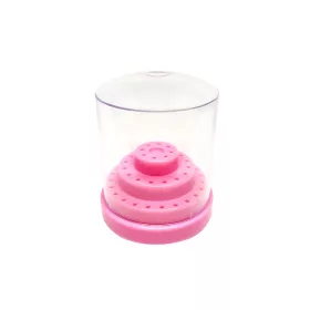 Carbide head storage Display box 48 pcs #015-R Pink