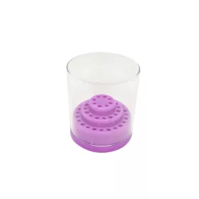 Carbide head storage Display box 48 pcs #016-PL Purple