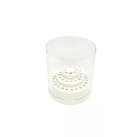 Carbide head storage display box, 48 pcs #016-W White