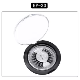 3D natural eyelashes 1 pair HP-30 Natural black