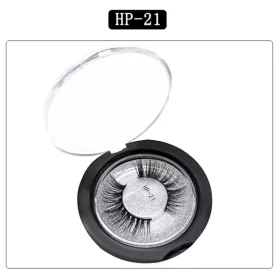 3D natural eyelashes 1 pair HP-21 Natural black
