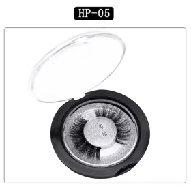 3D natural eyelashes 1 pair HP-05 Natural black