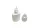 Eyelash glue pot  #033 White