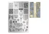 Stamping plate - Moyra  #92 Stampunk