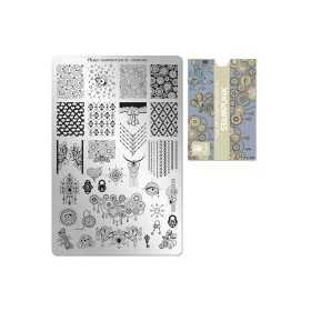 Stamping plate - Moyra  #92 Stampunk
