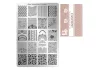Stamping plate - Moyra  #96 Lacelove 3