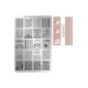 Stamping plate - Moyra  #96 Lacelove 3
