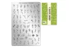 Stamping plate - Moyra  #97 Green leaves 2
