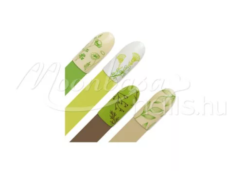 Stamping plate - Moyra  #97 Green leaves 2