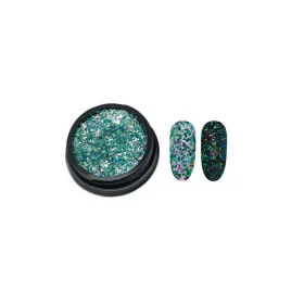 Glitter peacock  #06 Turquoise