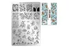 Stamping plate - Moyra  #100 Bird box