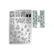 Stamping plate - Moyra  #100 Bird box