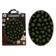 Self-adhesive nail stickers - phosphorescent  CY-003 