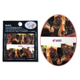Acrylic effect sticker  M85 Tiger