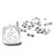 Crystal rhinestones 50 pcs #SS6 Crystal