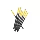 Eyelash comb 50 pcs  Yellow