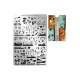 Stamping plate - Moyra  #106 Picturesque